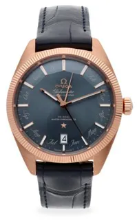 Omega Globemaster 130.53.41.22.03.001 41mm Sedna gold Blue