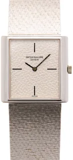 Patek Philippe Gondolo 3671/1 White gold Silver