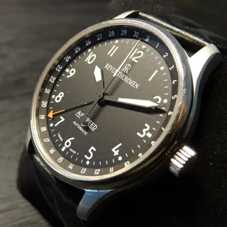 Revue Thommen Airspeed 16005.2 38mm Stainless steel Black