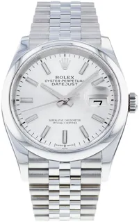 Rolex Datejust 36 126200 Stainless steel Silver