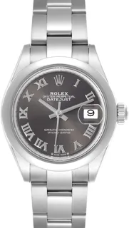 Rolex Lady-Datejust 279160 Stainless steel Dark gray