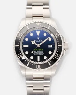 Rolex Sea-Dweller Deepsea 136660-0003 Titanium and Stainless steel Blue