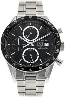 TAG Heuer Carrera CV2010.BA0794 Stainless steel Black