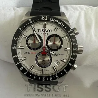 Tissot PRS 516 T044.417.27.031.00 42mm Stainless steel Silver