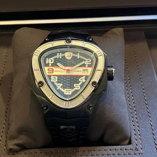 Tonino Lamborghini Spyder RG6H047 47mm Steel Black