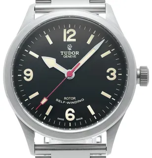 Tudor Heritage Ranger 79910-0001 41mm Stainless steel Black