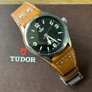 Tudor Ranger 79910-0002 41mm Stainless steel Black