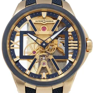 Ulysse Nardin Executive 3716-260/03 42mm Rose gold Skeletonized