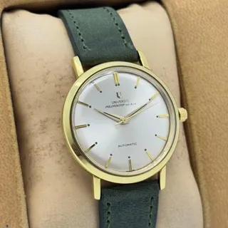 Universal Genève Polerouter 40375-1 34mm Yellow gold White