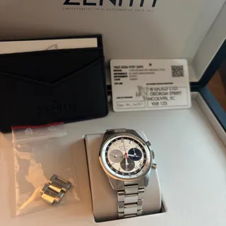 Zenith Chronomaster Original 03.3200.3600/69.M3200 38mm Stainless steel Silver