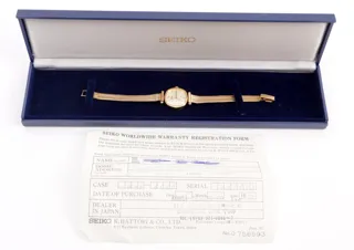 Seiko Exceline 18k yellow gold