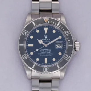 Rolex Submariner 16800 40mm Stainless steel Black