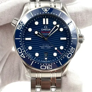 Omega Seamaster Diver 300M 210.30.42.20.03.001 42mm Stainless steel Blue