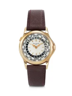 Patek Philippe World Time 5110R-001 Rose gold Silver