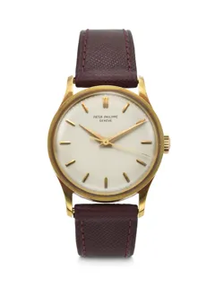 Patek Philippe Calatrava 570 35mm Yellow gold Silver