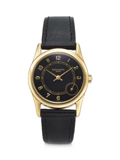 Patek Philippe Calatrava 5000 33mm Yellow gold Black