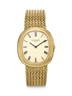 Patek Philippe Golden Ellipse 3589-1 33.5mm Yellow gold Champagne