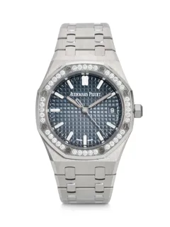 Audemars Piguet Royal Oak 77451ST 34mm Stainless steel Blue