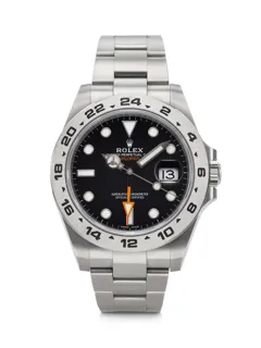 Rolex Explorer II 216570 Stainless steel Black