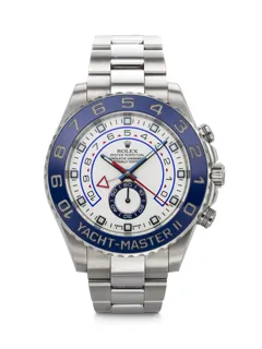 Rolex Yacht-Master II 116680 Stainless steel White