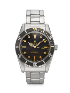 Rolex Submariner Small Crown 6536/1 37.5mm Stainless steel Brown