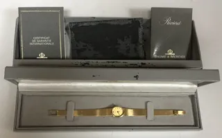 Baume & Mercier 18k yellow gold