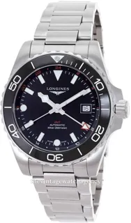 Longines HydroConquest L37904566 Stainless steel Black