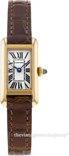 Cartier Tank Louis W1529956 18k yellow gold White