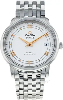 Omega De Ville Prestige 424.10.37.20.02.002 Stainless steel Silver