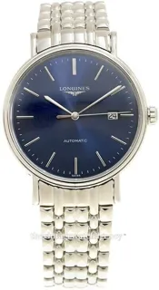 Longines Présence L49224926 Stainless steel Blue