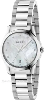 Gucci G-Timeless YA126542 Stainless steel White