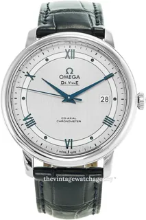 Omega De Ville Prestige 424.13.40.20.02.003 Stainless steel Silver