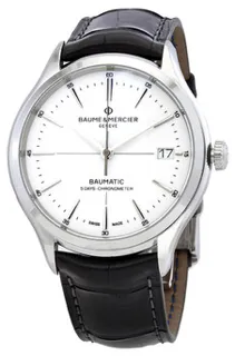 Baume & Mercier Clifton M0A10518 Stainless steel White