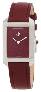 Baume & Mercier Hampton M0A10673 Stainless steel Red