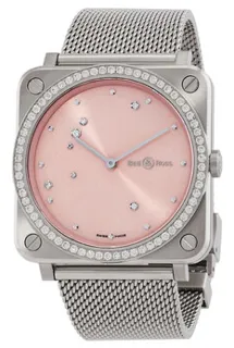 Bell & Ross Pink Diamond Eagle BRS-EP-ST-LGD/SST Stainless steel Pink