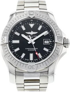 Breitling Avenger A17318101B1A1 Stainless steel Black