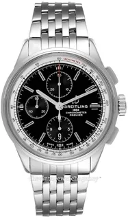 Breitling Premier A13315351B1A1 Stainless steel Black