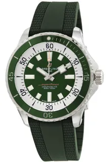 Breitling Superocean A17376A31L1S1 Stainless steel Green