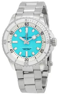 Breitling Superocean A17377211C1A1 Stainless steel Turquoise