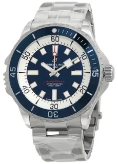 Breitling Superocean A17378E71C1A1 Stainless steel Blue