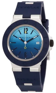 Bulgari Aluminium 103815 Aluminium Blue