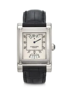 Cartier Tank à Vis 2554 28mm White gold