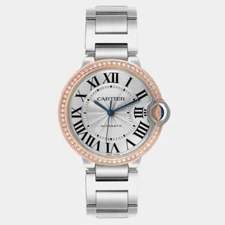 Cartier Ballon Bleu Rose gold and Stainless steel