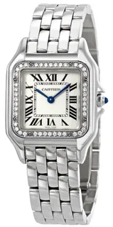 Cartier Panthère W4PN0008 27mm Stainless steel Silver