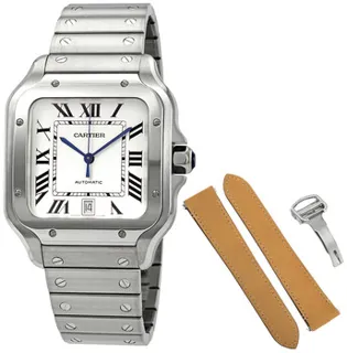 Cartier Santos de Cartier WSSA0018 Stainless steel Silver