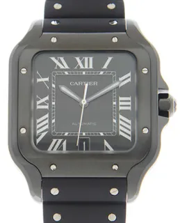 Cartier Santos de Cartier WSSA0039 Stainless steel Black