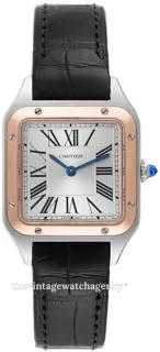 Cartier Santos Dumont W2SA0012 Stainless steel Silver