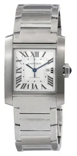 Cartier Tank Française WSTA0067 Stainless steel Silver