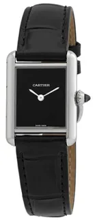 Cartier Tank WSTA0071 Stainless steel Black