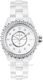 Chanel J12 h3110 White ceramic White